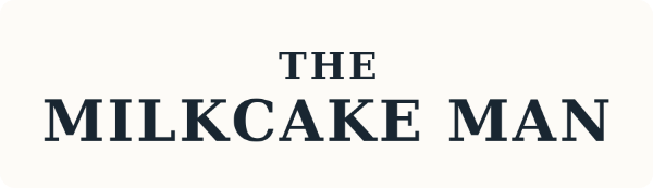 The Milkcake Man logo